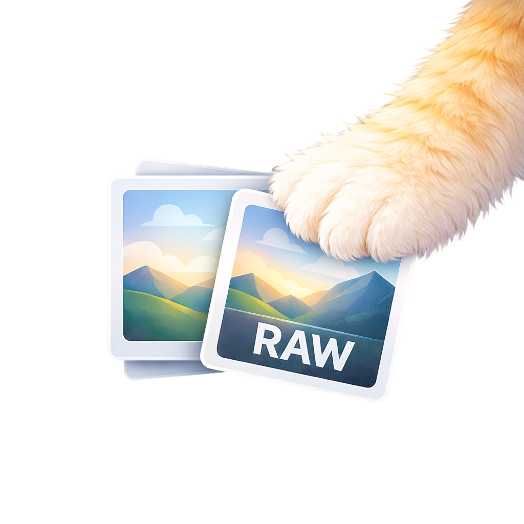 Remove RAW icon